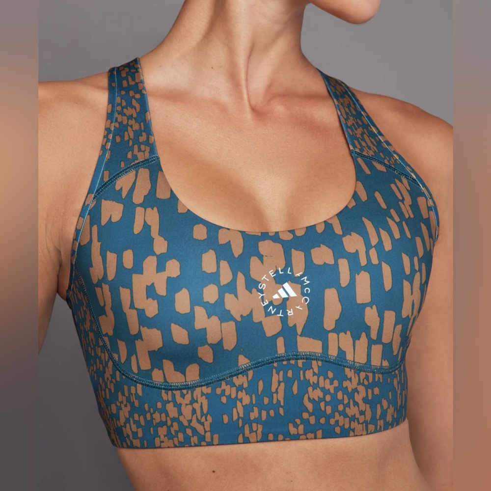 adidas by Stella McCartney True Purpose Power Impact Training Sports Bra NWT